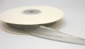 Organza With Satin Edge - Grey
