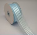 Organza With Satin Ribbon - 8420 - Lt Blue