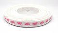 Printed Ribbon - 3/8 - CS18 - Baby Foot Pink