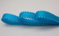 Grosgrain With Stitch Ribbon - 1/2 Blue
