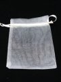 Organza Pouch-Plain - Ivory