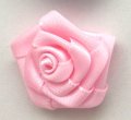 Satin Ribbon Bow  (5) - Lt Pink