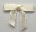 Satin Ribbon Bow  (49) - Ivory