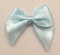 Satin Ribbon Bow  (55) - Lt Blue